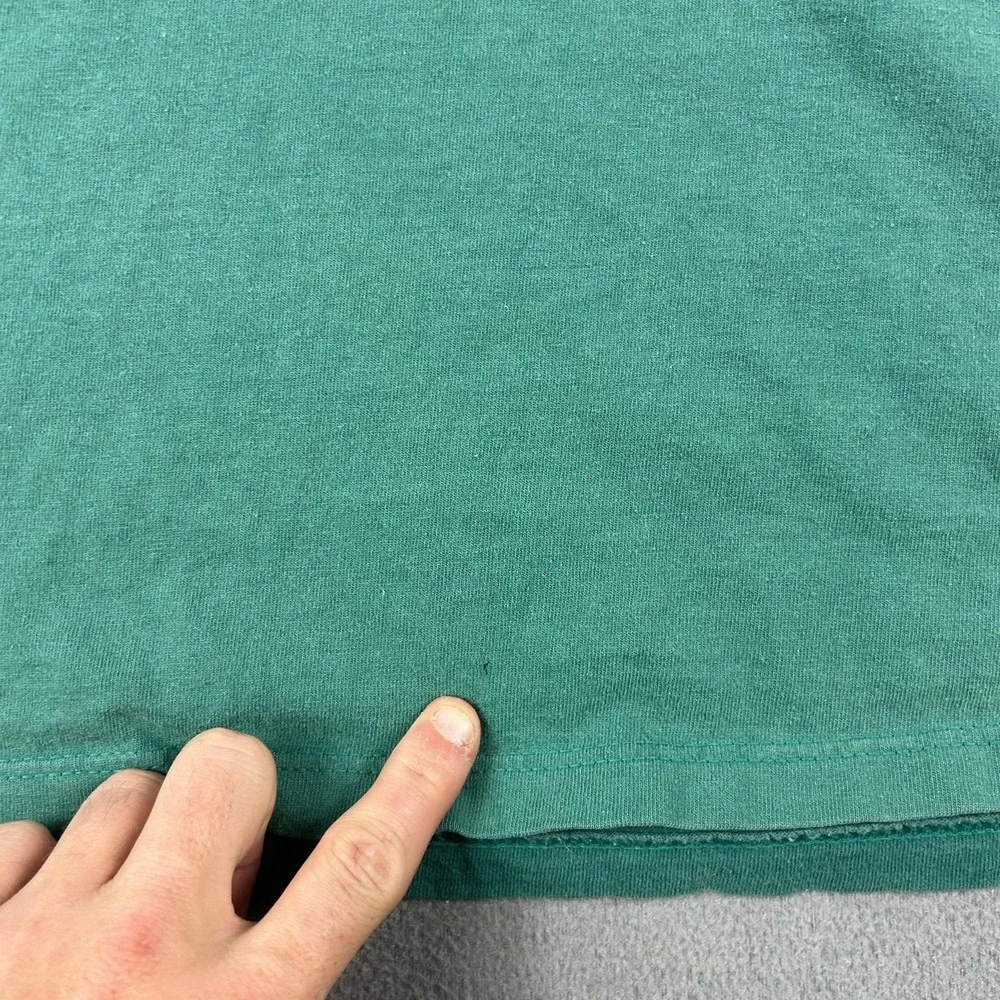 Vintage Reebok‎ Above The Rim Shirt Mens Large Green Basketball Graphic 90s Tee